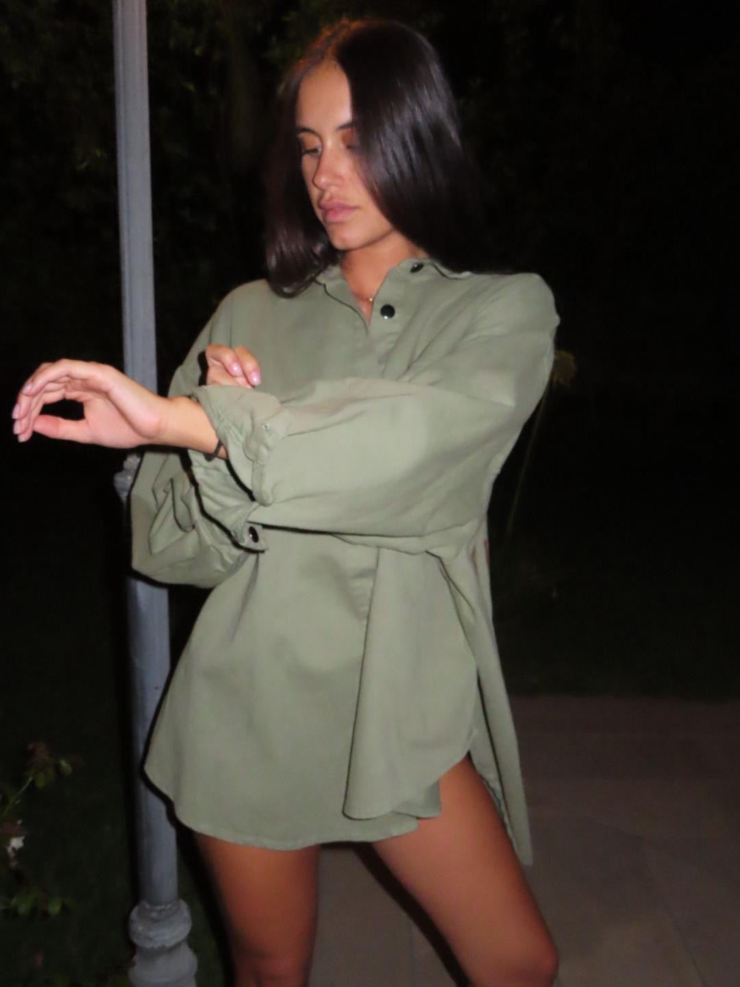 Blazer Camicia Oversize