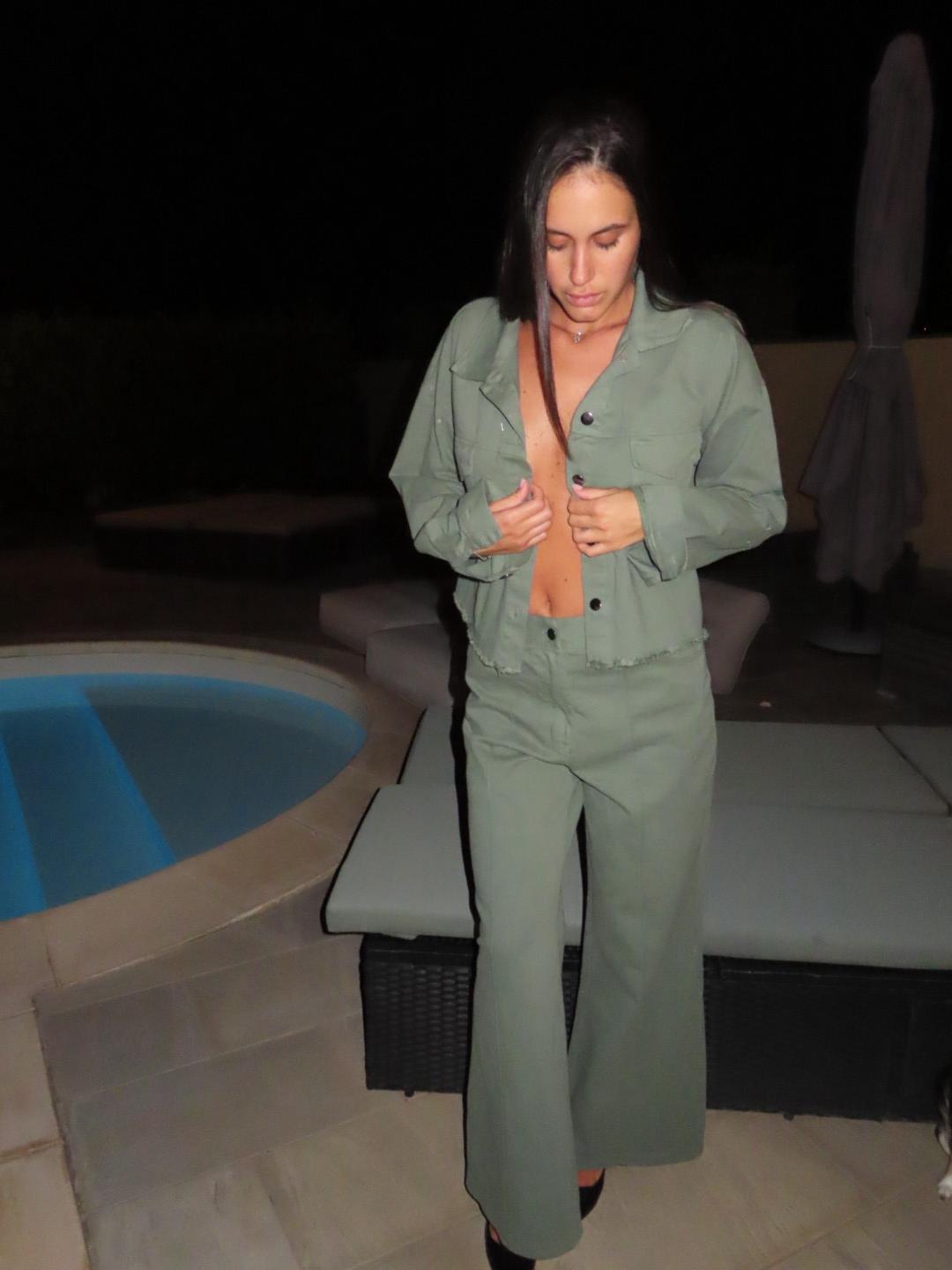 COORDINATO BUTTERFLY GREEN