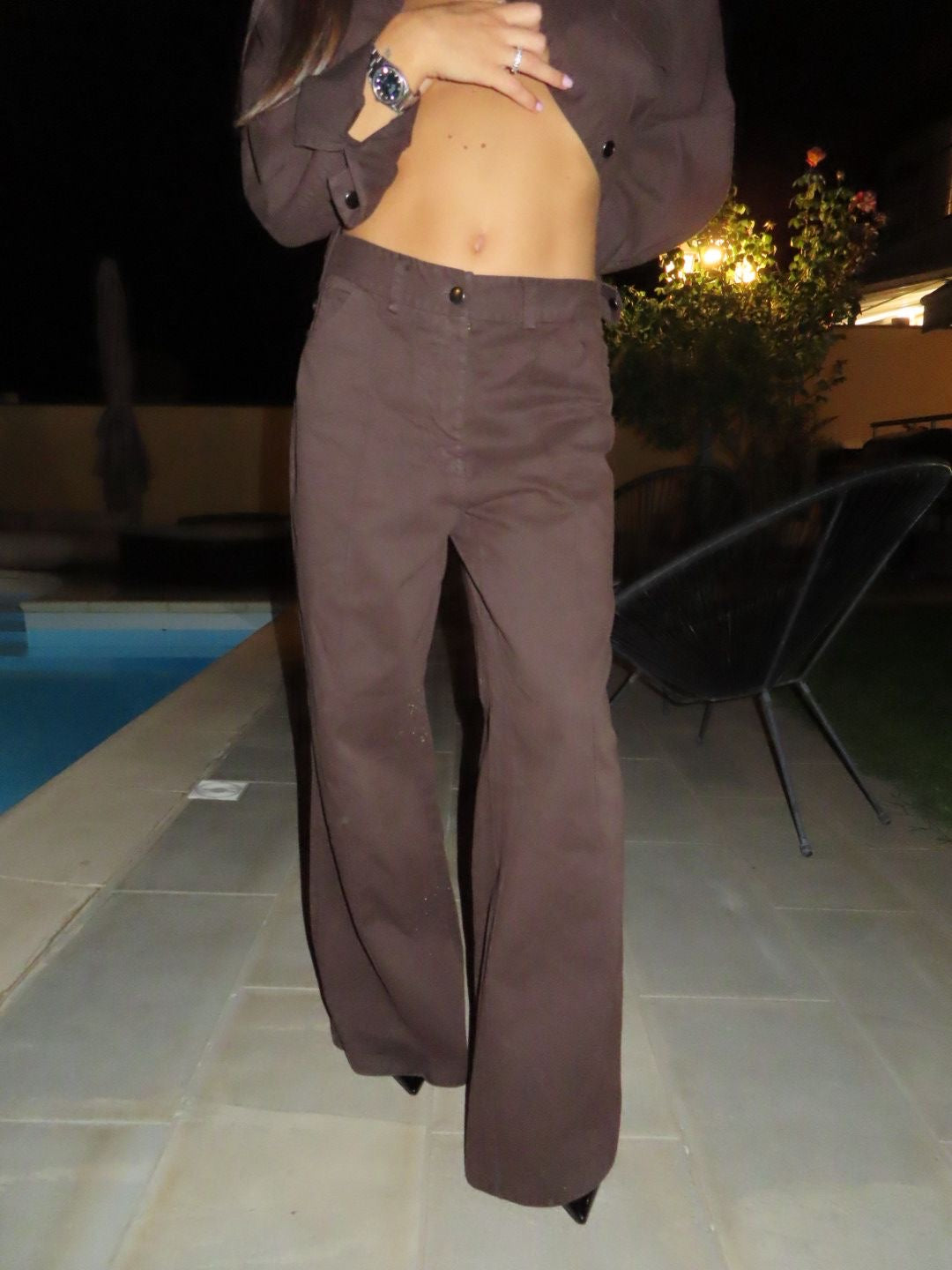 COORDINATO BUTTERFLY BROWN