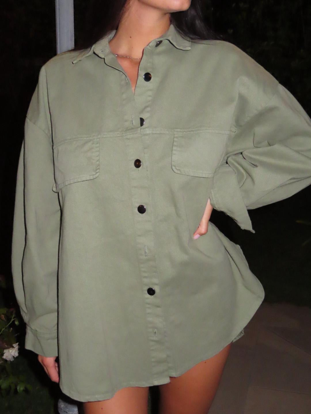 Blazer Camicia Oversize